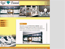 Tablet Screenshot of joyeriaroyaldiamond.com